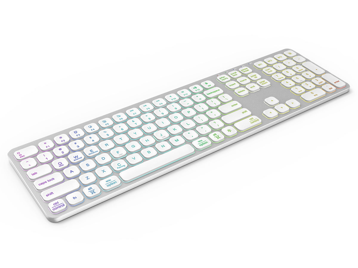 silver keyboard