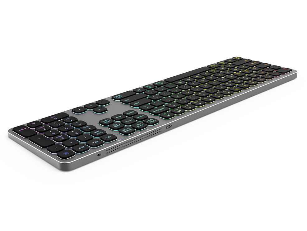 gray keyboard